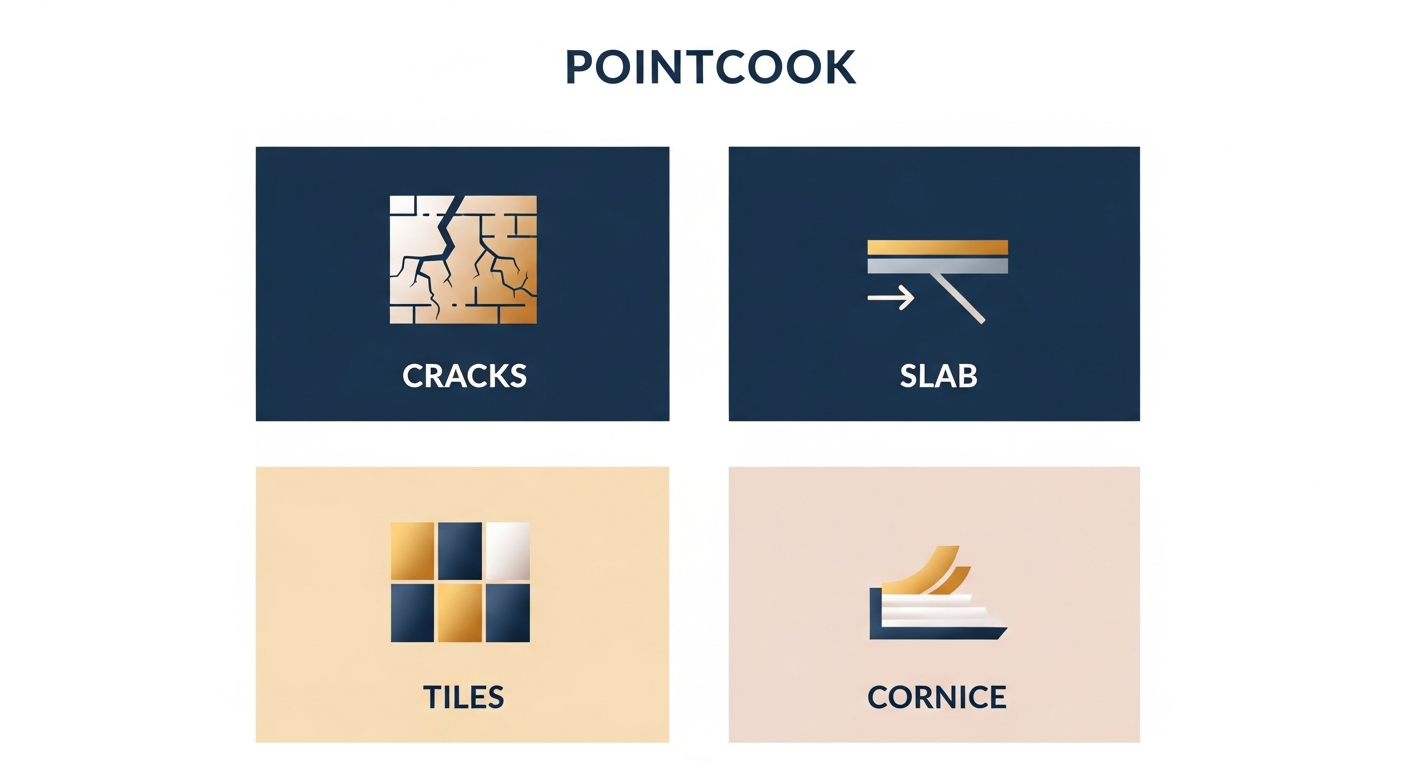 The four defects we see most often when inspecting homes in Point Cook