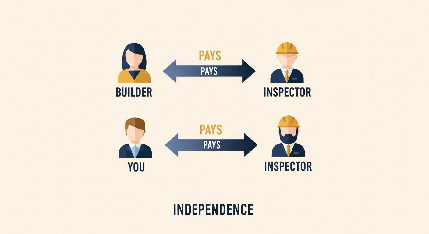 Who pays the inspector — and what that changes