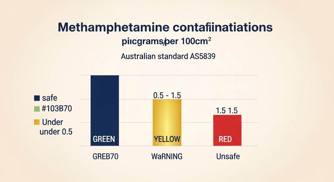 Methamphetamine contamination testing — what landlords and buyers should know, with safe and unsafe levels